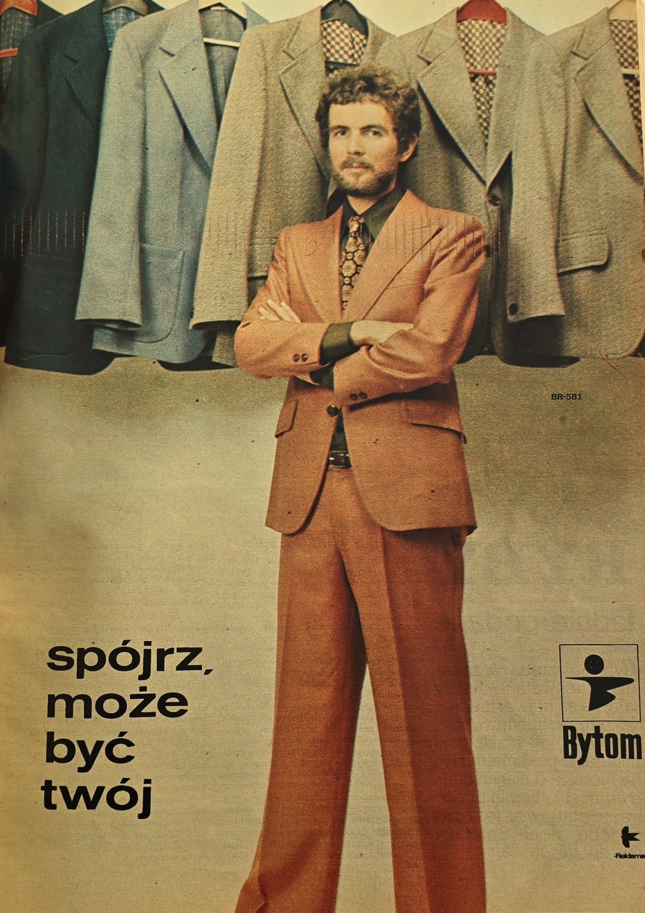 Anúncio antigo de Bytom, 1976
