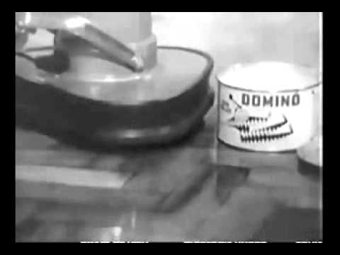 Anúncio antigo de Cera Dominó, Anos 50