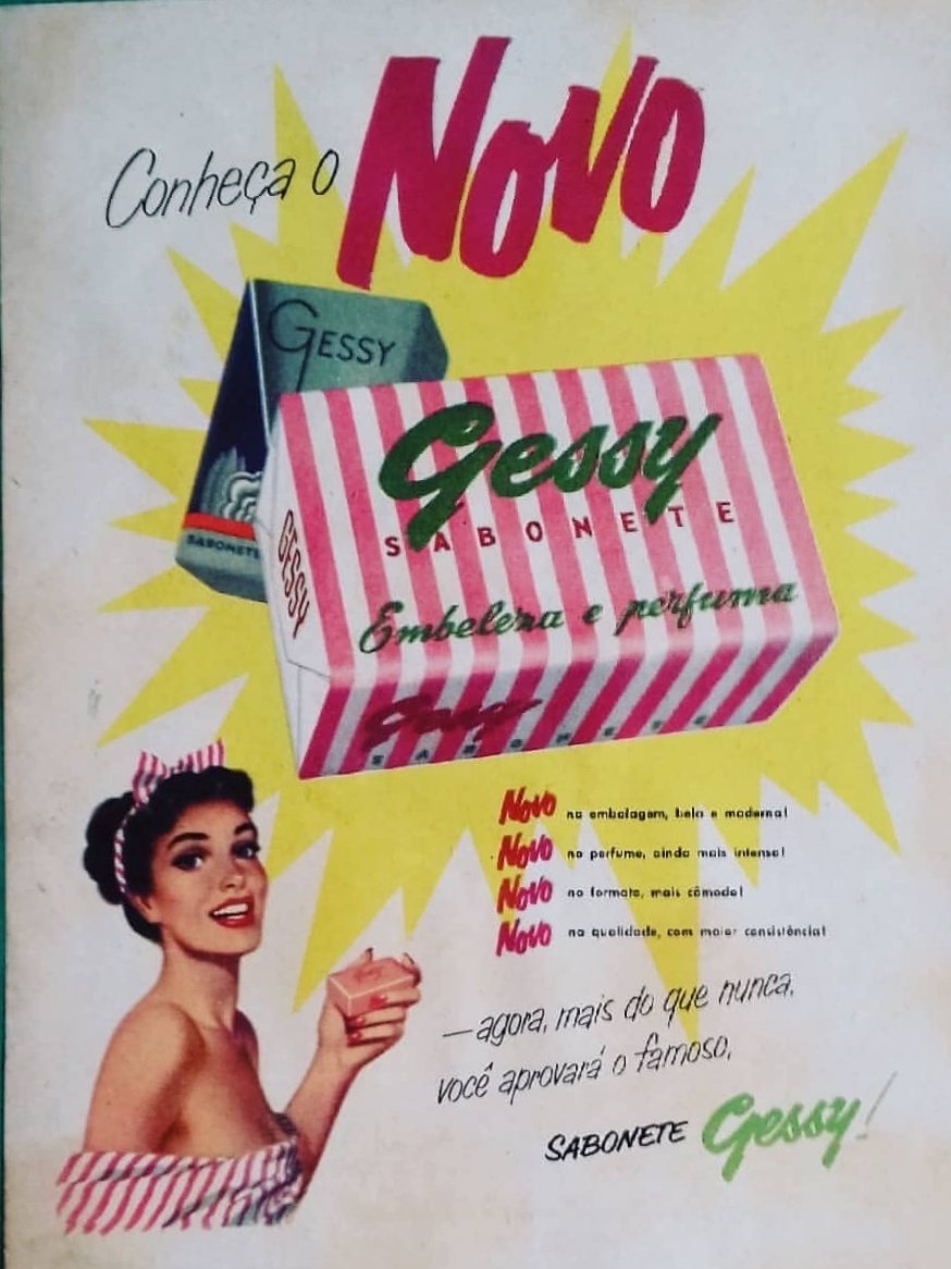 Alte Anzeige von Gessy, 1953