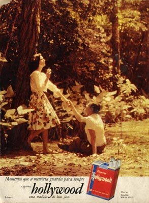 Anúncio antigo de Hollywood, 1964