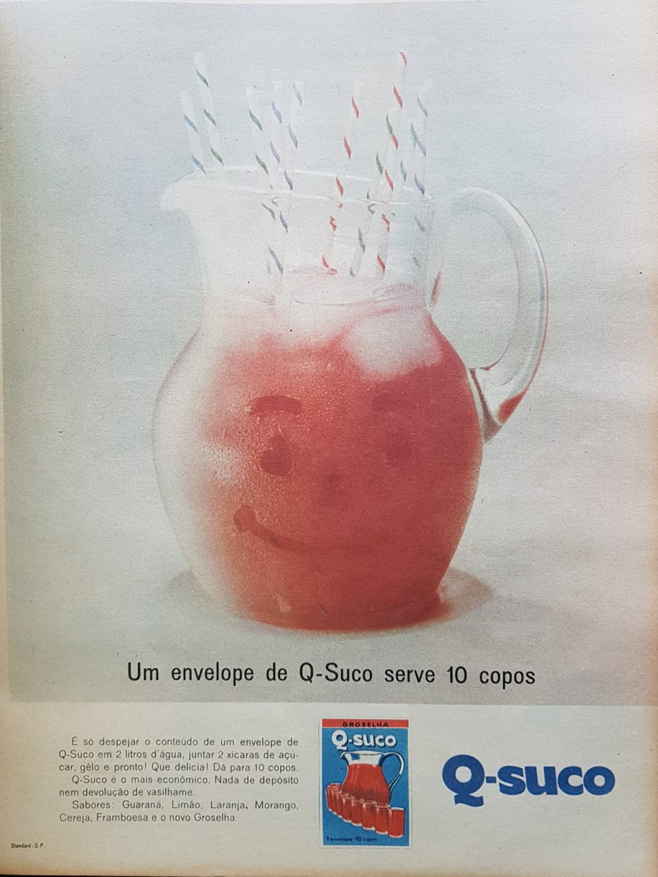 Anúncio antigo de Ki-Suco, 1962