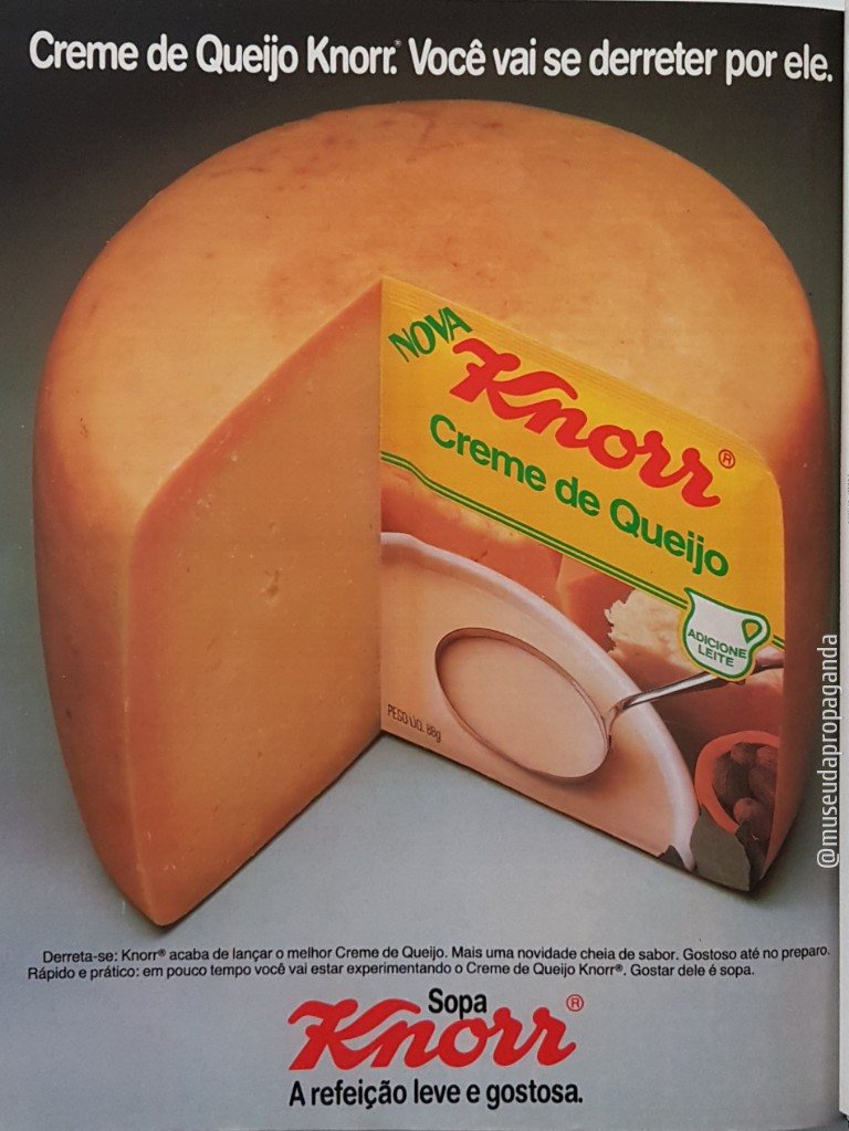 Alte Anzeige von Knorr, 1989