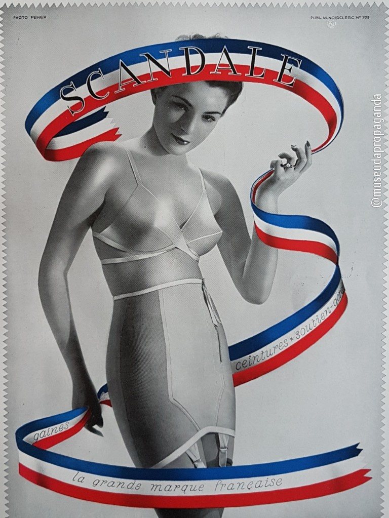 Anúncio antigo de Scandale, 1939