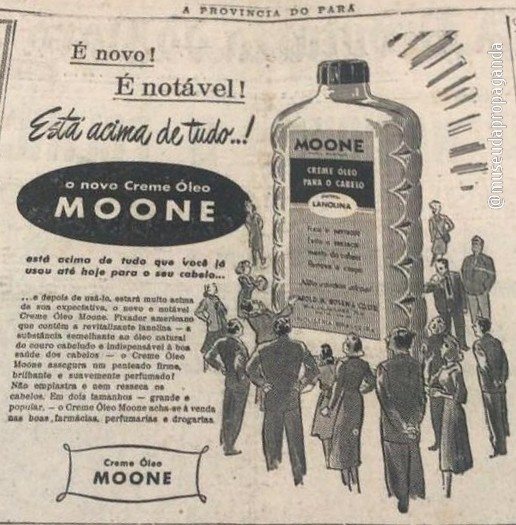 Anúncio antigo de Moone, Anos 60