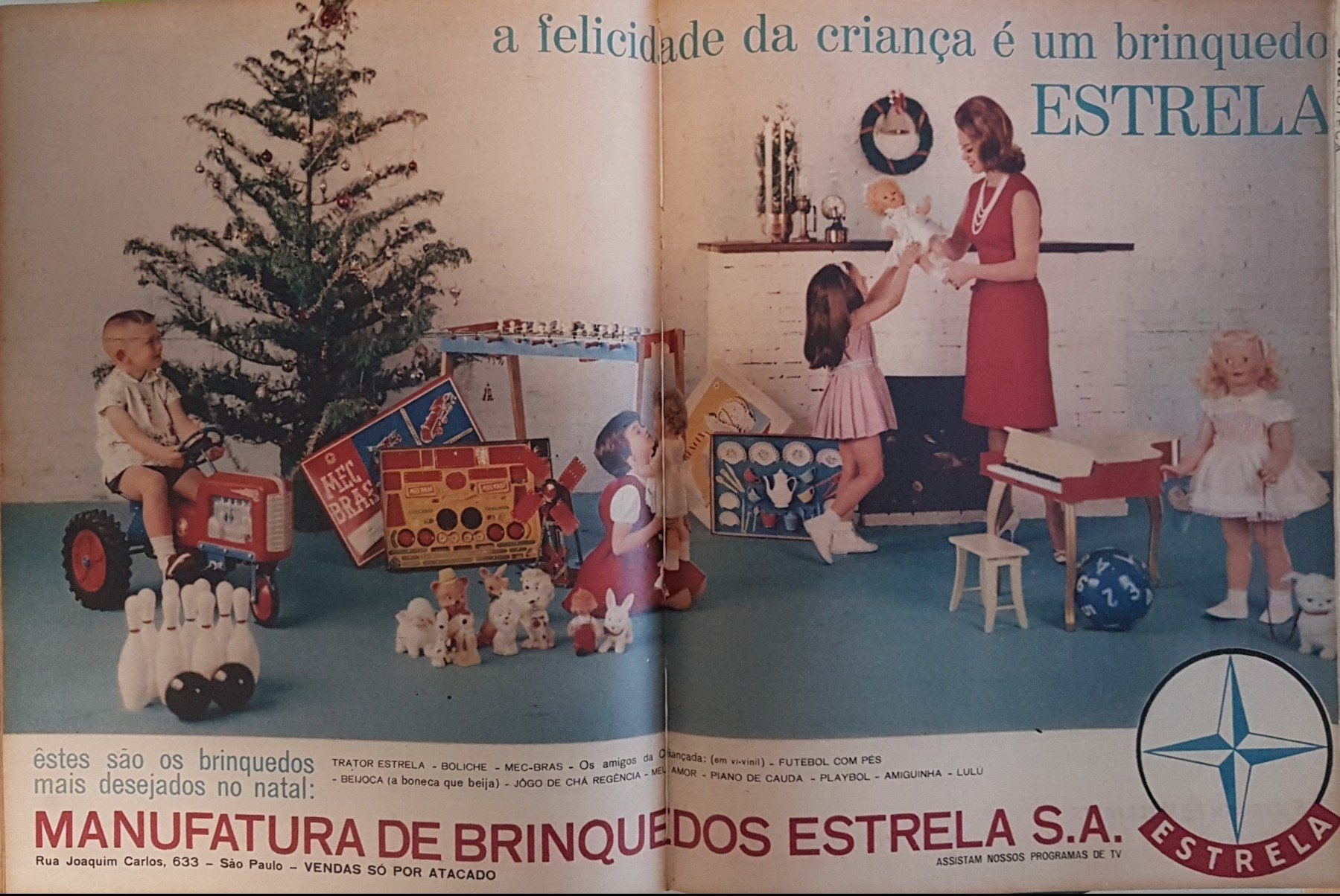 Anúncio antigo de Estrela, 1962