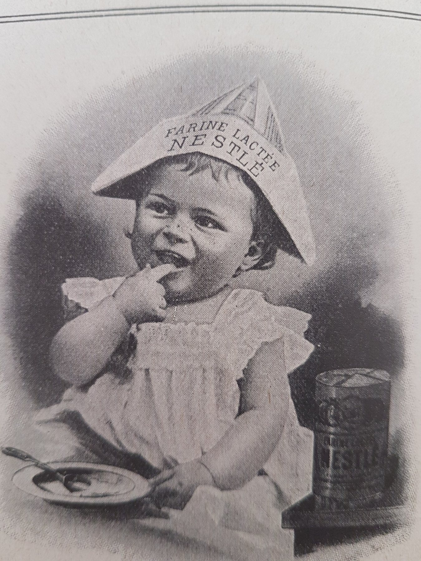 Anúncio antigo de Farinha Láctea Nestlé, 1911