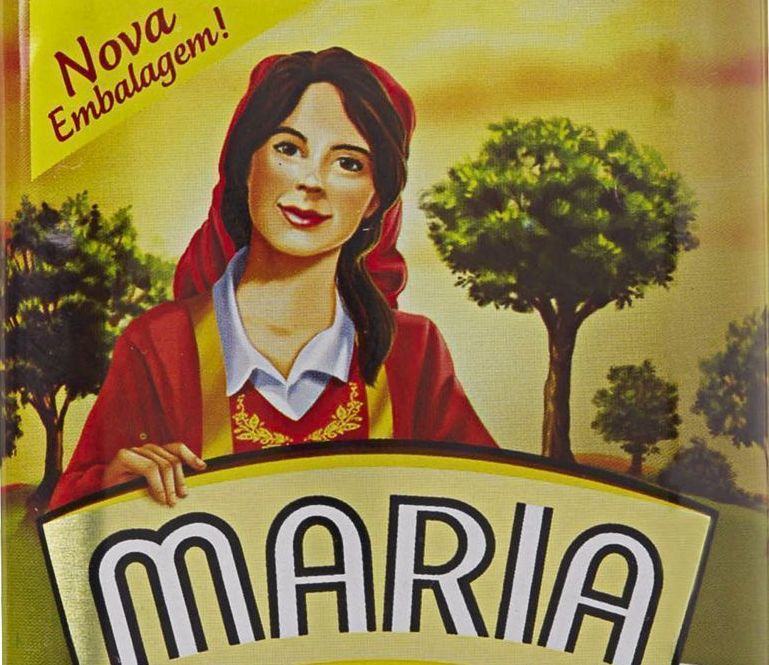 Alte Anzeige von Óleo Maria, Anos 50
