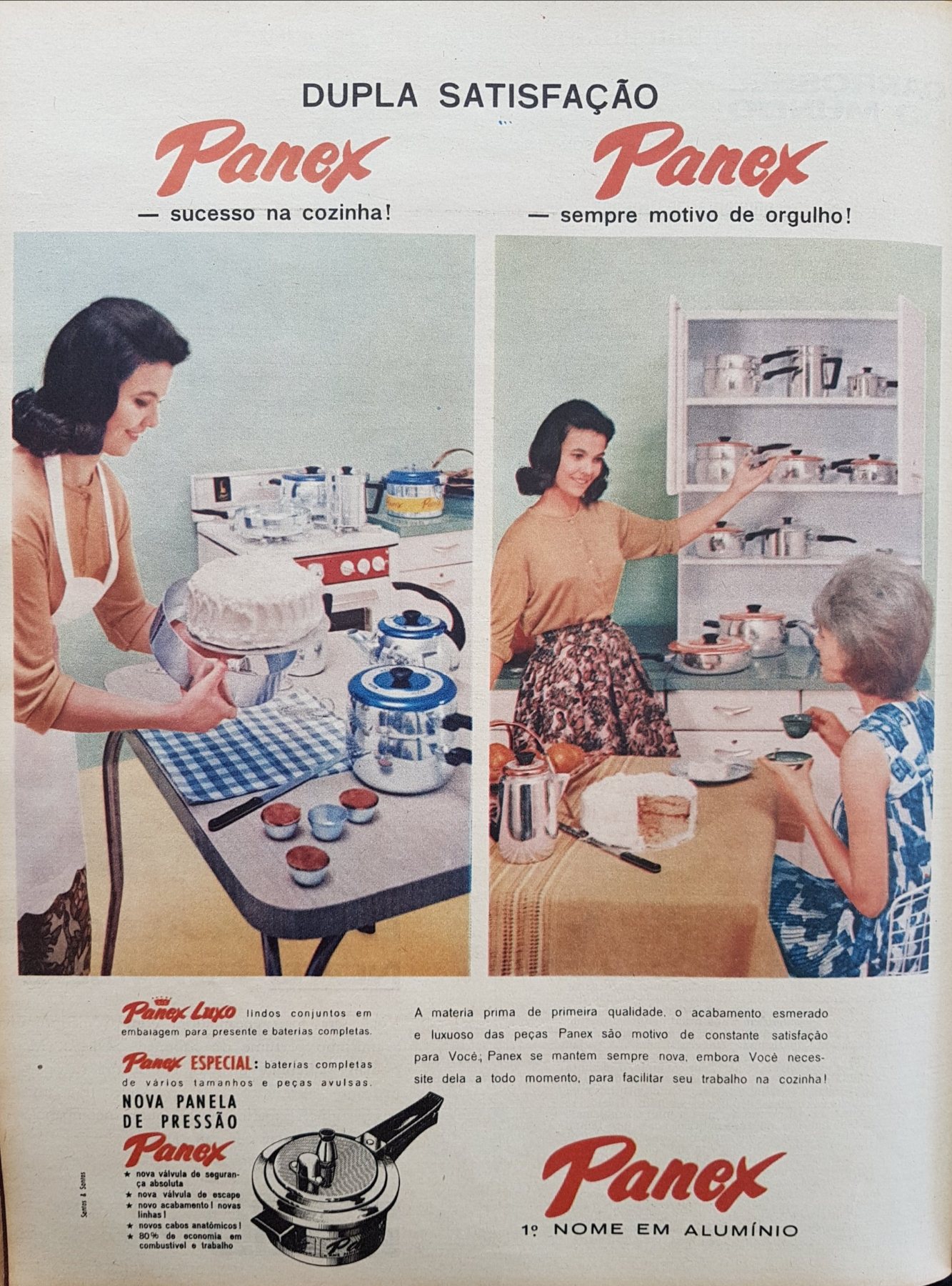 Anúncio antigo de Panex, 1962