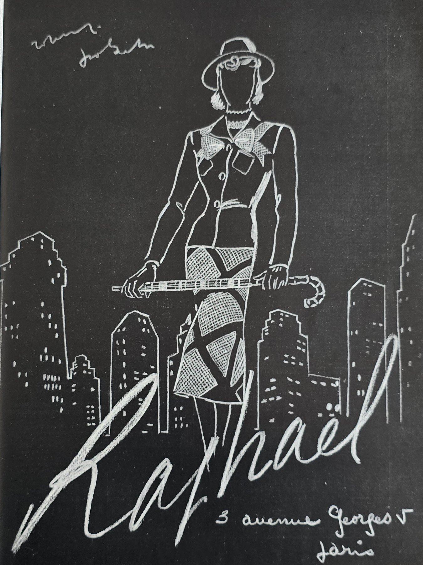 Anuncio antiguo de Raphaël, 1939