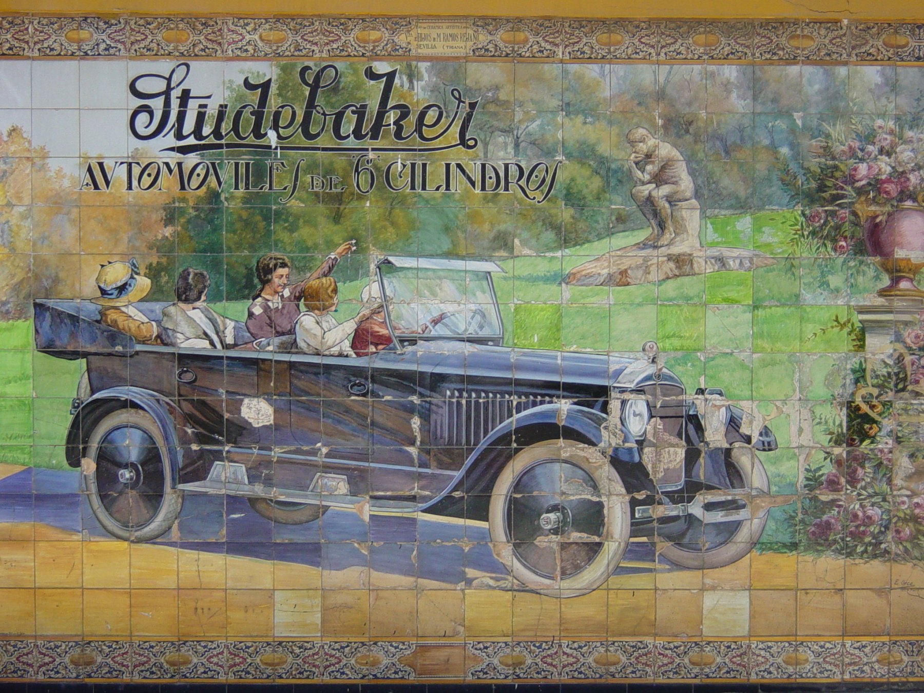 Vintage ad for Studebaker, 1924